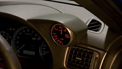 インプレッサ GRB シングルメーターフード マットグレー塗装モデル