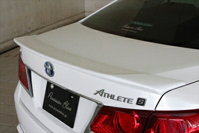 クラウンアスリート GRS214/210 AWS210 Prussian Blue トランクスポイラー 塗装取付込