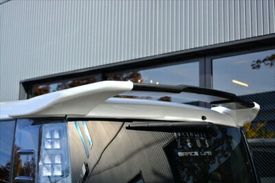 ヴォクシー 80系 後期 V/Xグレード GRACE LINE リアウイング 塗装済 単色 ホワイトパール (070) 取付込