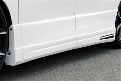 アルファード H2# 後期 Sグレード GLACE LINE サイドステップ FRP製 塗装取付込