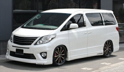 アルファード H2# 後期 Sグレード GLACE LINE 2点セット マフラー4本出し ホワイトパールクリスタルシ..