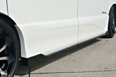 セレナ C26 ハイウェイスター 後期 GRACE LINE サイドステップ 塗装済 ブリリアントホワイトパール