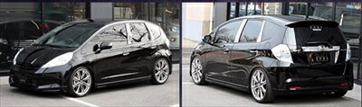 フィット EG6・7 G.L.X 後期 SMART LINE Front, Side, Rear SET 素地 塗装済み