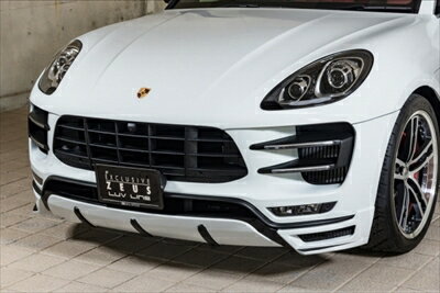 ポルシェ マカンターボ LUV LINE フロントハーフスポイラー