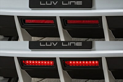 ポルシェ マカンターボ LUV LINE リアアンダースポイラー用 LEDバックフォグランプ (G) KIT