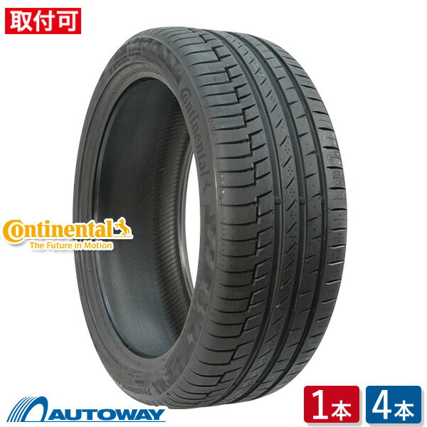 【P10倍！5/15限定】【取付対象】CONTINENTAL Continental PremiumContact6 245/45R17 (245/45/17 245-45-17 245/45-17) サマータイヤ 夏タイヤ 単品 4本 17インチ