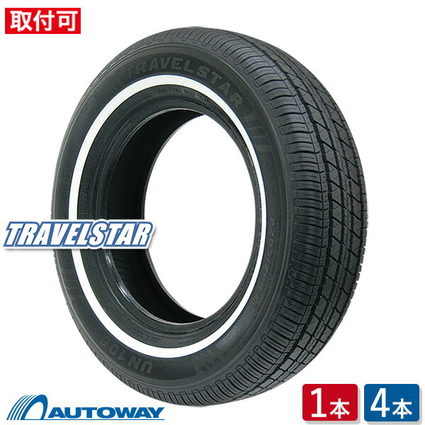 【P10倍！5/15限定】【取付対象】TRAVELSTAR トラベルスター UN106 WSW 1.1cm 175/70R14 (175/70/14 175-70-14 175/70-14) サマータイヤ 夏タイヤ 単品 4本 14インチ