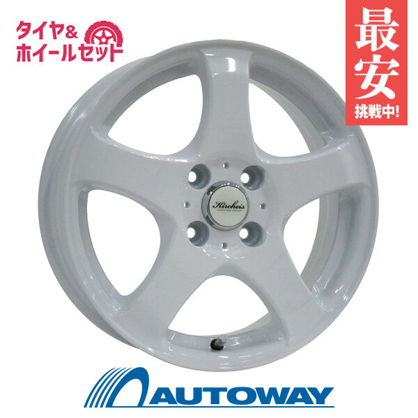 165/55R15サマータイヤタイヤホイールセット KIRCHEISS515x5.5+43100x4WHITE+AS-1(16