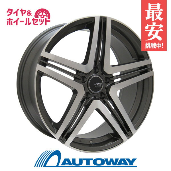 【P10倍！5/15限定】【取付対象】245/40R19 サマータイヤ タイヤホイールセット 【送料無料】Advanti CONCEPT-AG J325 19x8.5 +35 114.3x5 GMFP + NANKANG NS-2 ナンカン スポーツタイヤ (245/40-19 245-40-19 245 40 19) 夏タイヤ 19インチ 4本セット 新品