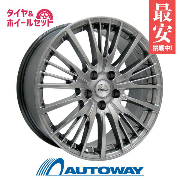 215/60R16 サマータイヤ タイヤホイールセット 【送料無料】 Verthandi YH-S25 16x6.5 38 114.3x5 METALLIC GRAY + HIFLY HF201 215/60R16 95V (215/60/16 215-60-16) 夏タイヤ 16インチ