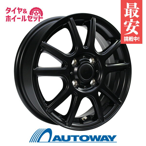 【P10倍！5/15限定】【取付対象】165/65R14 サマータイヤ タイヤホイールセット FINALIST FT-S10 14x4.5 +45 100x4 MBL + ZT6000 ECO 【送料無料】 (165/65/14 165-65-14 165/65-14) 夏タイヤ 14インチ