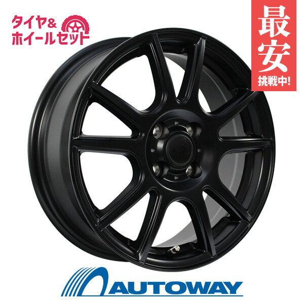 【取付対象】185/60R15 サマータイヤ タイヤホイールセット FINALIST FT-S10 15x5.5 +50 100x4 MBL + BluEarth-ES ES32(ES32B) 【送料無料】 (185/60/15 185-60-15 185/60-15) 夏タイヤ 15インチ