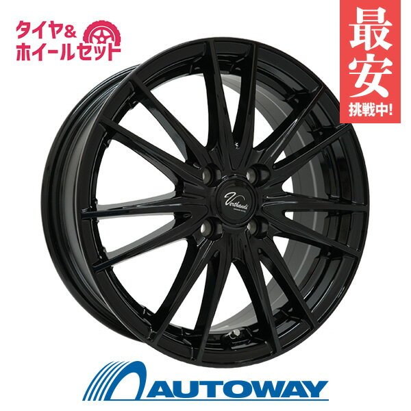 145R12 6PR 81/79N サマータイヤ タイヤホイールセット Verthandi VB-S14 12x4.0 +42 100x4 BK + CW-25 【送料無料】 (145//12 145--12 145/-12) 夏タイヤ 12インチ