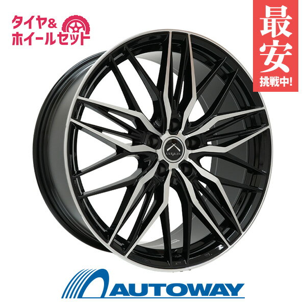 乐天商城 - 225/45R18 サマータイヤ タイヤホイールセット LUXALES LB-MS65 18x7.0 +55 114.3x5 BK/P + Dimax SPORT 【送料無料】 (225/45/18 225-45-18 225/45-18) 夏タイヤ 18インチ