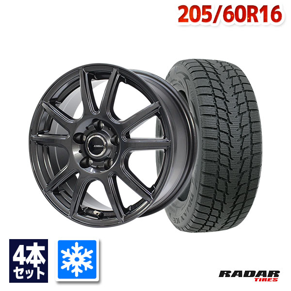 MINERVA タイヤ サマータイヤホイールセット 205/60R16 F209