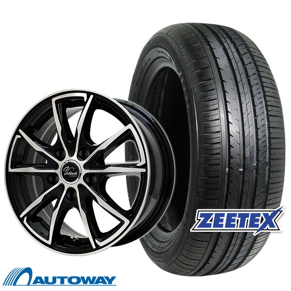 【P10倍！5/20 12:00-23:59】【取付対象】175/80R15 サマータイヤ タイヤホイールセット Verthandi PW-S10 15x6 +45 114.3x5 BK/POLISH + ZT1000 【送料無料】 (175/80/15 175-80-15 175/80-15) 夏タイヤ 15インチ 4本セット