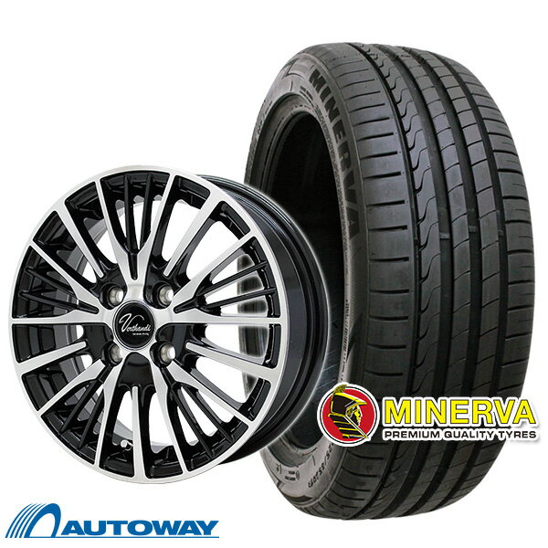 【取付対象】215/40R17 サマータイヤ タイヤホイールセット Verthandi YH-S25V 17x7 +45 100x4 BK/POLISH + F205 【送料無料】 (215/40/17 215-40-17 215/40-17) 夏タイヤ 17インチ 4本セット