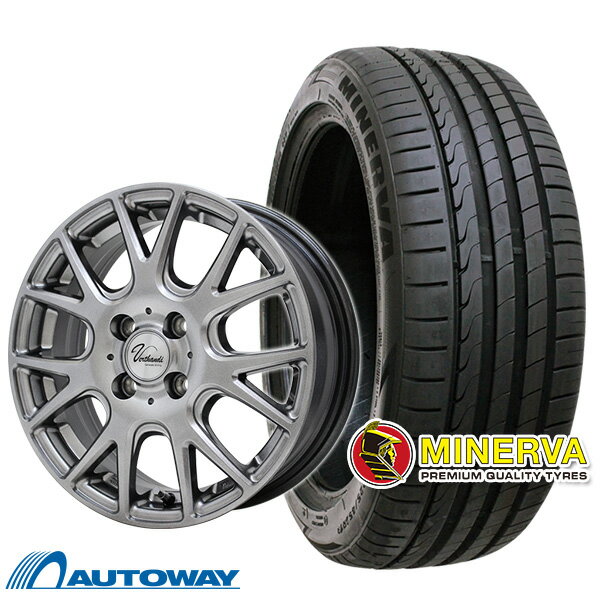 【P10倍！5/15限定】【取付対象】205/50R17 サマータイヤ タイヤホイールセット Verthandi YH-M7V 17x7 +45 100x4 METALLIC GRAY + F205 【送料無料】 (205/50/17 205-50-17 205/50-17) 夏タイヤ 17インチ 4本セット