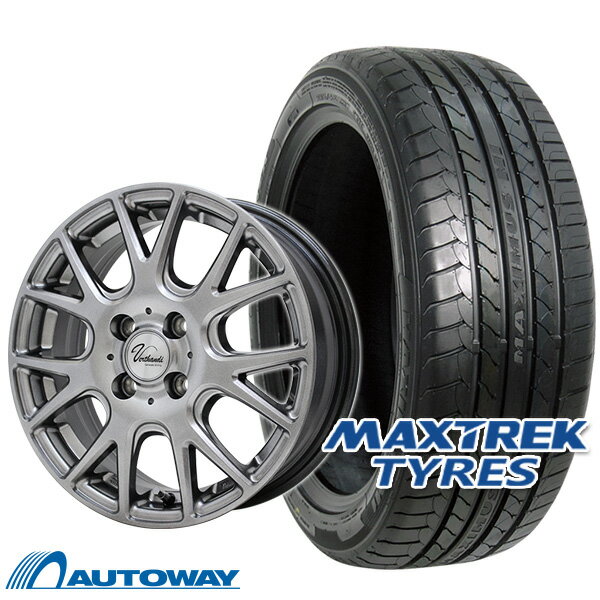 【P10倍！5/15限定】【取付対象】175/70R14 サマータイヤ タイヤホイールセット Verthandi YH-M7V 14x5.5 +38 100x4 METALLIC GRAY + MAXIMUS M1 【送料無料】 (175/70/14 175-70-14 175/70-14) 夏タイヤ 14インチ 4本セット