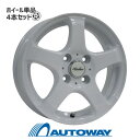 【4枚セット】 KIRCHEIS S5 14x4.5 +43 100x4 WHITE 【送料無料】 ...