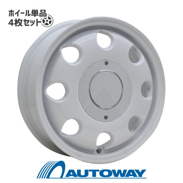 【4枚セット】 LUMACA MODEL-2 13x4.0 +42 100x4 WHITE インチサイズ：13インチ リム幅：4.0 インセット：+42