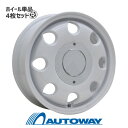 【P10倍！5/9 20:00～】【4枚セット】 LUMACA MODEL-2 15x4.5 +45 100x4 WHITE インチサイズ：15インチ リム幅：4.5 インセット：+45