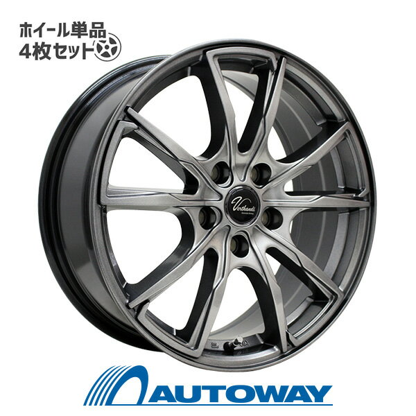 【P最大37倍！12/7 20:00〜】【4枚セット】 Verthandi PW-S10 16x6.5 +38 114.3x5 METALLIC GRAY インチサイズ：16インチ リム幅：6.5 インセット：+38