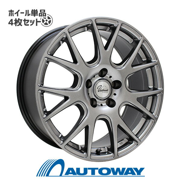 【P最大48倍！11/25】【4枚セット】 Verthandi YH-M7V 16x6.5 +38 114.3x5 METALLIC GRAY インチサイズ：16インチ リム幅：6.5 インセット：+38