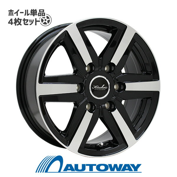 【P10倍！5/18 12:00-23:59】【4枚セット】 KIRCHEIS VN-02 15x6.0 +35 139.7x6 BK/POLISH インチサイズ：15インチ リム幅：60 インセット：+35