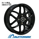 【P10倍!6/5】【4枚セット】 HERSE K-01 15x4.5 +43 100x4 BLACK インチサイズ:15インチ リム幅:4.5 インセット:+...