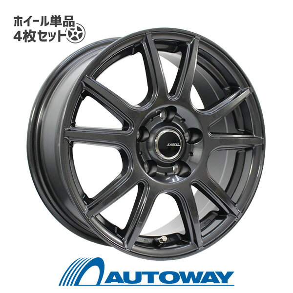 【P最大37倍！12/7 20:00〜】【4枚セット】 EMBELY S10 17x7.0 +48 114.3x5 GM インチサイズ：17インチ リム幅：7.0 インセット：+48