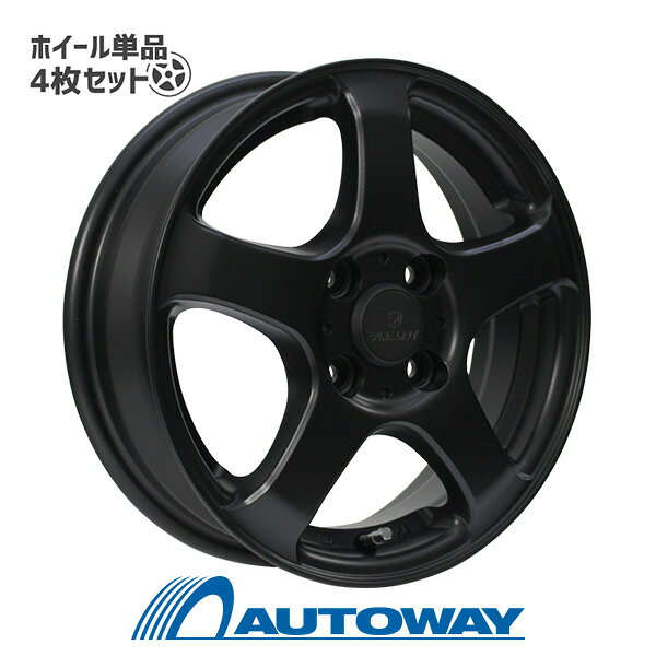 【P最大40倍！5/10】【4枚セット】 FINALIST FZ-S5 15x6.0 +45 100x4 MBL インチサイズ：15インチ リム幅：6.0 インセット：+45