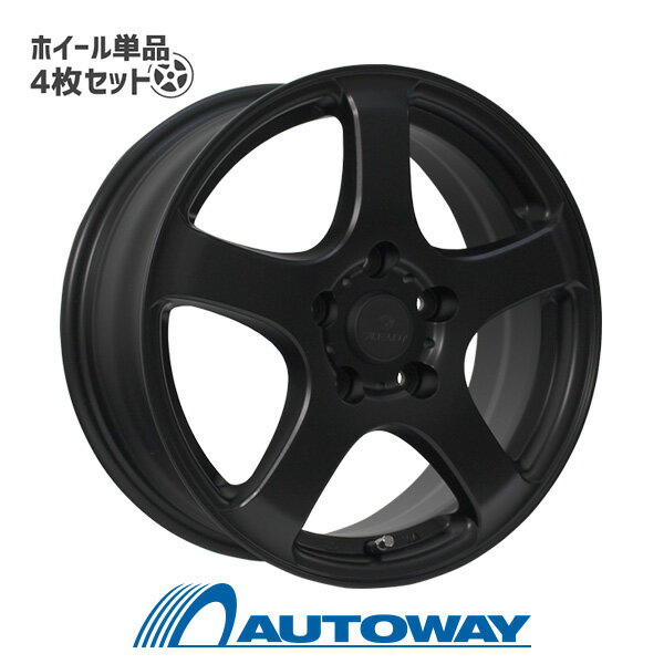 【P最大30倍！5/30】【4枚セット】 FINALIST FZ-S5 16x6.5 +38 114.3x5 MBL インチサイズ：16インチ リム幅：6.5 インセット：+38