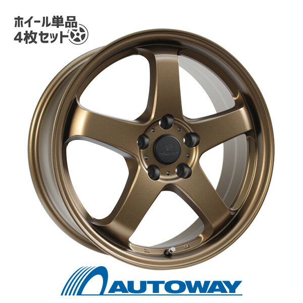 【P最大30倍！2/15】【4枚セット】 FINALIST FZ-S5 18x7.5 +38 114.3x5 MBR インチサイズ：18インチ　リム幅：7.5　インセット：+38