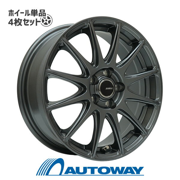 【P最大37倍！12/7 20:00〜】【4枚セット】 EMBELY S12 17x7.0 38 114.3x5 GM