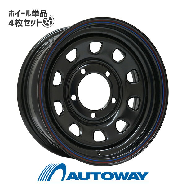  DAYTONA'S 15x6.0 0 139.7x5 BK/RB LINE インチサイズ：15インチ　リム幅：6.0　インセット：0