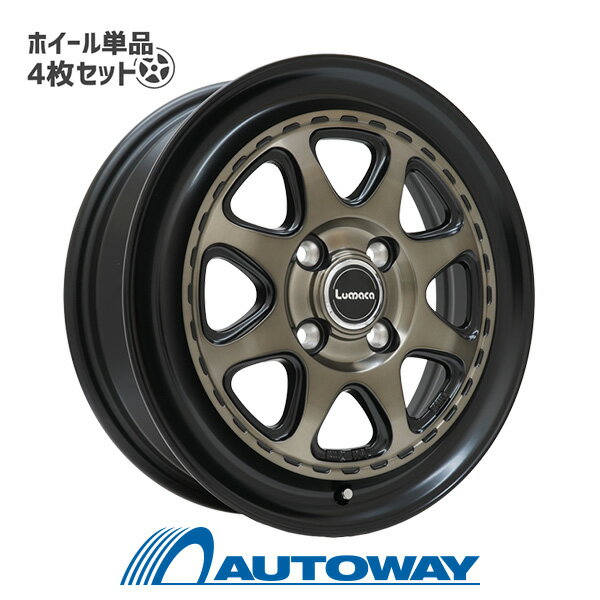 【4枚セット】 LUMACA MODEL-4 14x4.5 45 100x4 MBC