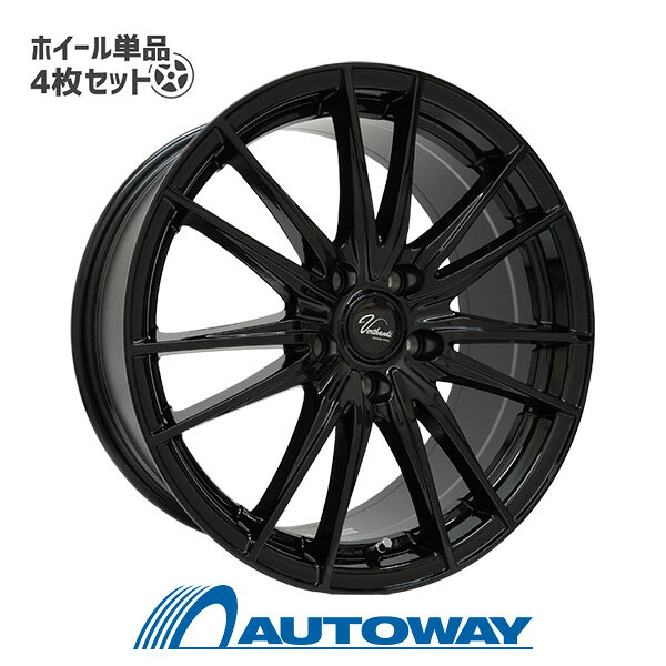 【4枚セット】 Verthandi VB-S14 18x8.0 +45 114.3x5 BK インチサイズ：18インチ　リム幅：8.0　インセット：+45