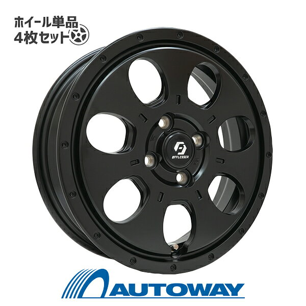  OFFLESSER OM-S7 14x4.5 +45 100x4 SGBK インチサイズ：14インチ　リム幅：4.5　インセット：+45