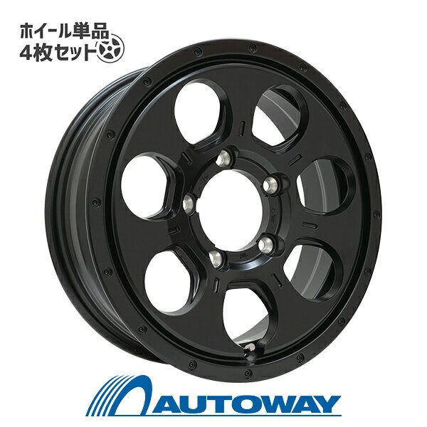  OFFLESSER OM-S7 16x5.5 +22 139.7x5 SGBK インチサイズ：16インチ　リム幅：5.5　インセット：+22