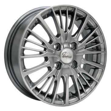 155/65R14 スタッドレスタイヤ ホイールセット 【スタッドレス】【送料無料】 Verthandi YH-S25 14x4.5 45 100x4 METALLIC GRAY + NANKANG ESSN-1 155/65R14 75Q スタッドレス (155/65/14 155-65-14) 冬タイヤ 14インチ