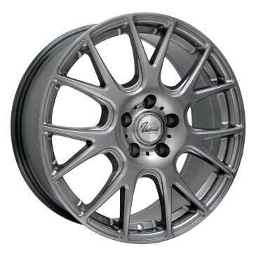 215/65R16 サマータイヤ タイヤホイールセット 【送料無料】 Verthandi YH-M7 16x6.5 38 114.3x5 METALLIC GRAY + HIFLY HF201 215/65R16 98H (215/65/16 215-65-16) 夏タイヤ 16インチ