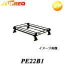 PE22B1 TUFREQ タフレック 精興工業 SEIKOH ルーフキャリア Pシリーズ4本脚 雨ドイ無車 他商品との同梱不可商品 タフレック商品とは同梱可 コンビニ受取不可