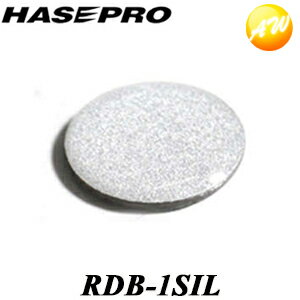 RDB-1SIL リフレクション　ドアボルトエンブレム　6ピース シルバー ハセプロ ゆうパケット対応 コンビニ受取不可