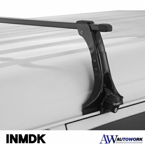 INNO イノー INMDK スクエアベースステー ブラック |カー用品 キャリア 雨ドイ車用 ミドルルーフ ハイルーフ