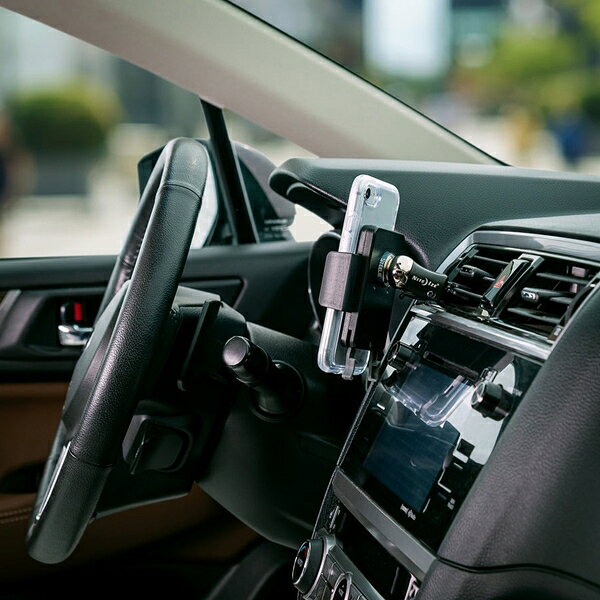 NITEIZE(ナイトアイズ)スティーリー スクイーズ ヴェントマウントキット ブラック NI59173 カーアクセサリー 車内グッズ スマホフォルダ スマートフォンアクセサリ 携帯電話ホルダー autowork-10007584 オートワーク楽天市場店 サンプル画像3