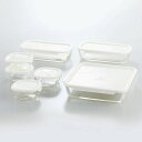 ハリオ 耐熱ガラス製保存容器7点セット HKOZ-8002-OW 内祝い お返し 出産内祝い 結婚内祝い 入学内祝い お中元 暑中見舞い 初盆志 香典返し 粗供...