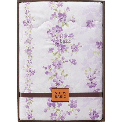 ニューベーシック ウォッシャブル肌掛けふとん パープル RNB-4040P 内祝い お返し ギフトセット 出産内祝い 結婚内祝い お歳暮 御歳暮 七五三内祝い お供え 御供 香典返し 粗供養 快気祝い 快気内祝い