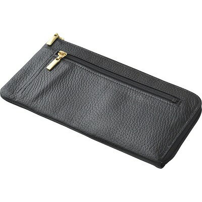 良品工房 日本製手作り牛革ラウンド財布 黒 B0110-200B ※のし・包装不可