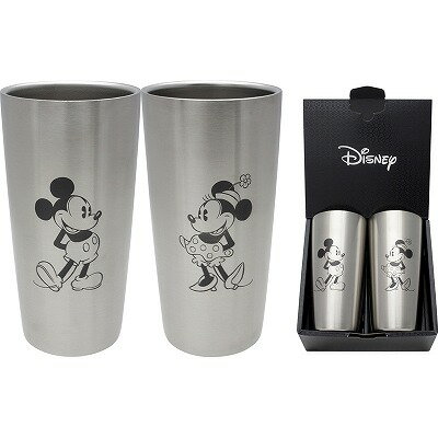 ディズニー ミッキー＆ミニー ステンレス真空タンブラー440mlペアセット 81180 内祝い お返し 出産内祝い 結婚内祝い お歳暮 御歳暮 七五三内祝 お供え 御供 香典返し 粗供養 快気祝い 快気内祝い